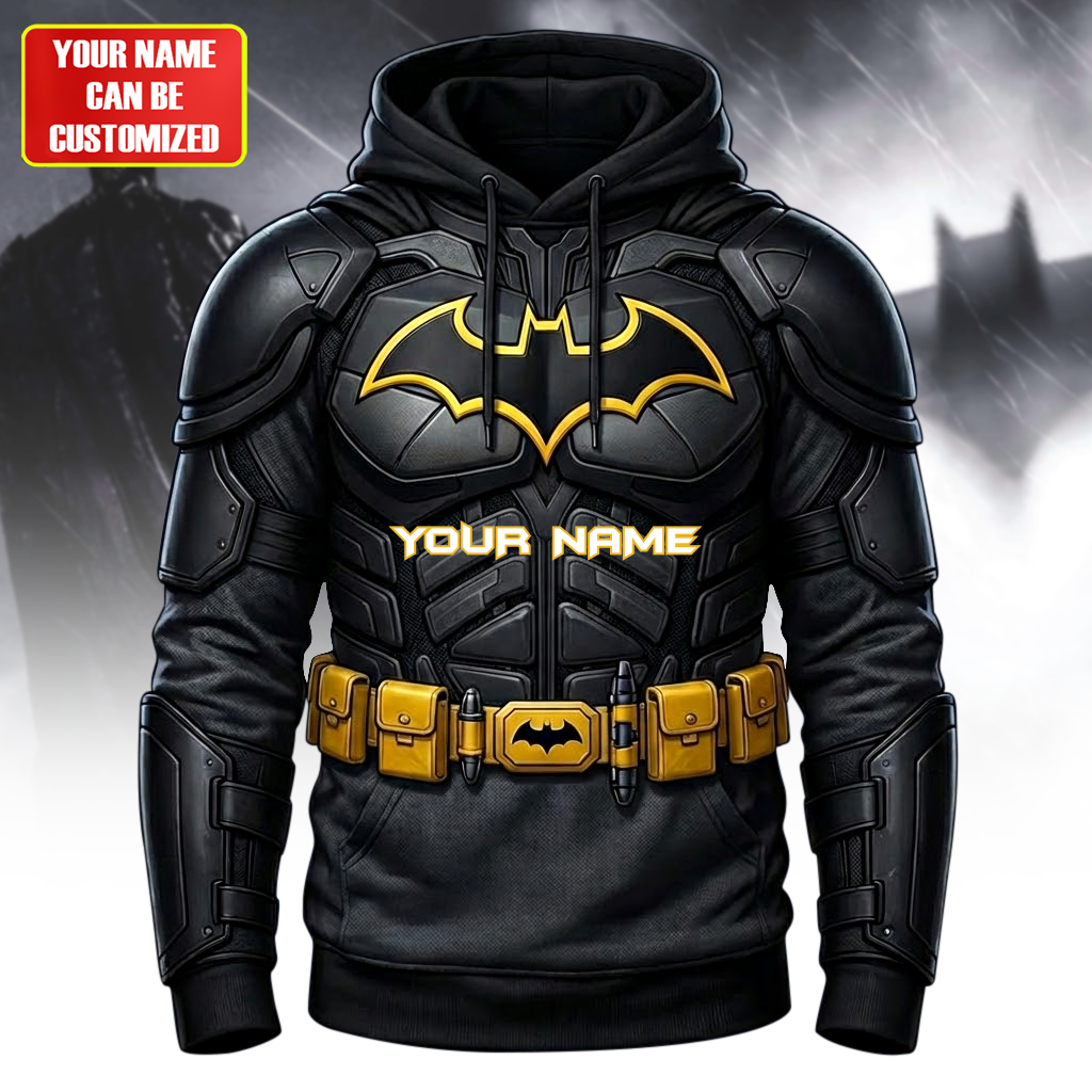 Dark Knight - Personalized Hero Hoodie
