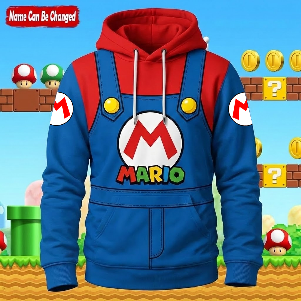 Iconic Retro Game - Personalized Gaming Hoodie