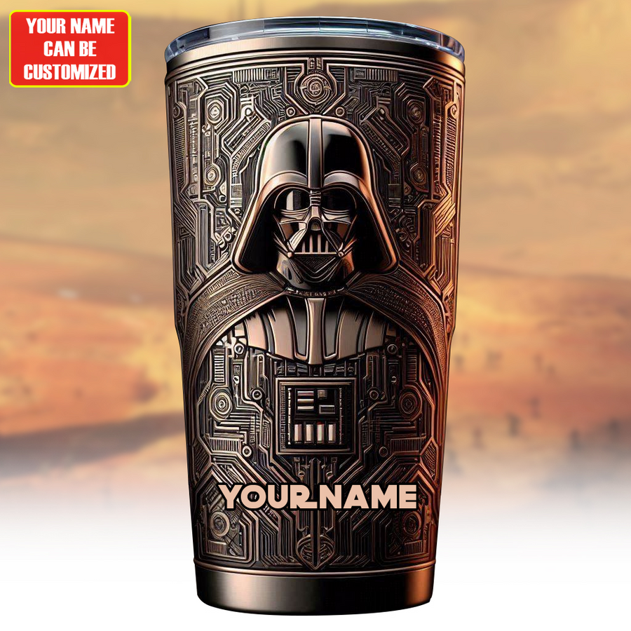 Hello Darkness 2- Personalized The Force Tumbler