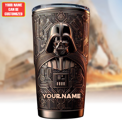 Hello Darkness 2- Personalized The Force Tumbler