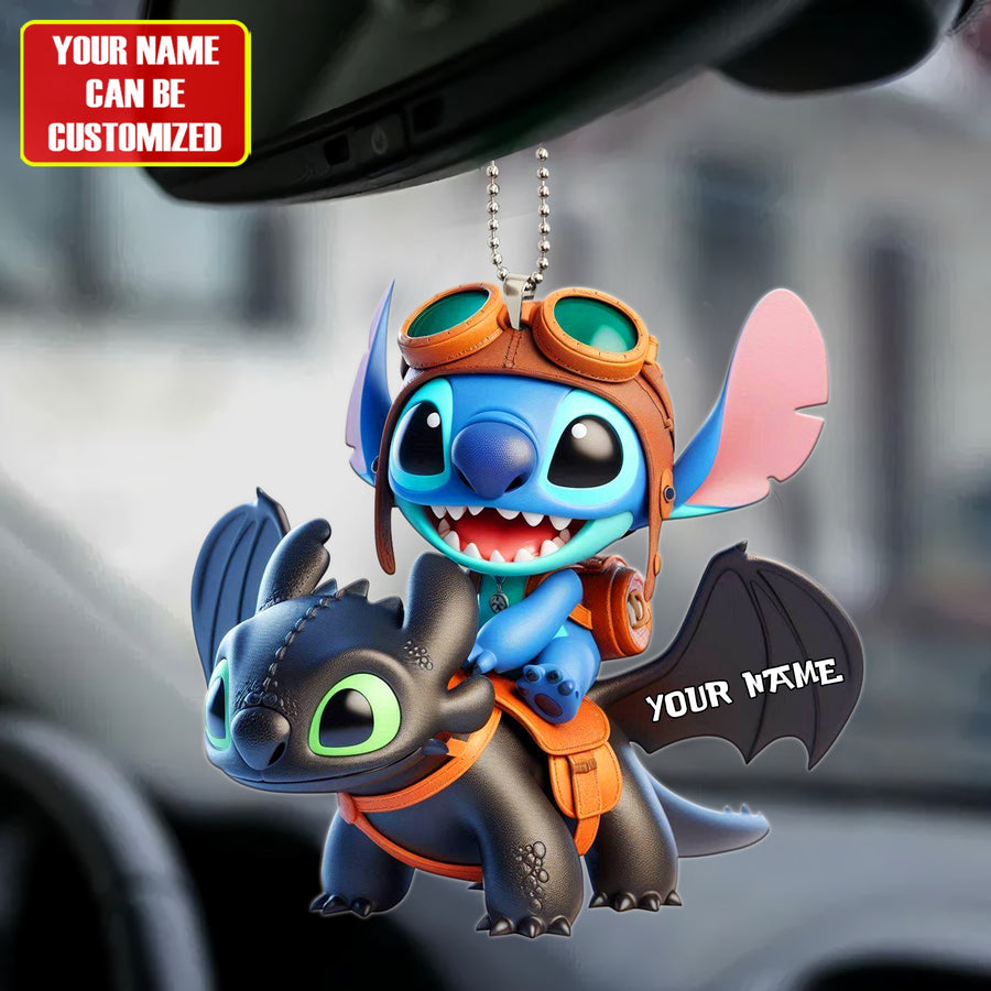 There Little Monster Customize Car Ornament 1