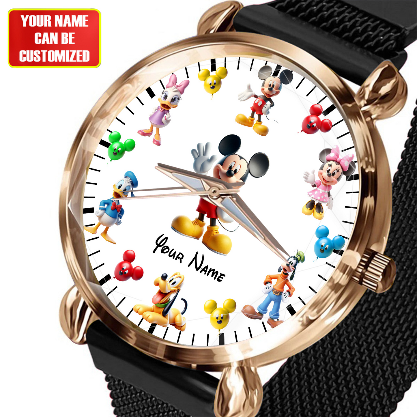 Magical Moments - Personalized Mouse Women Hand Watch