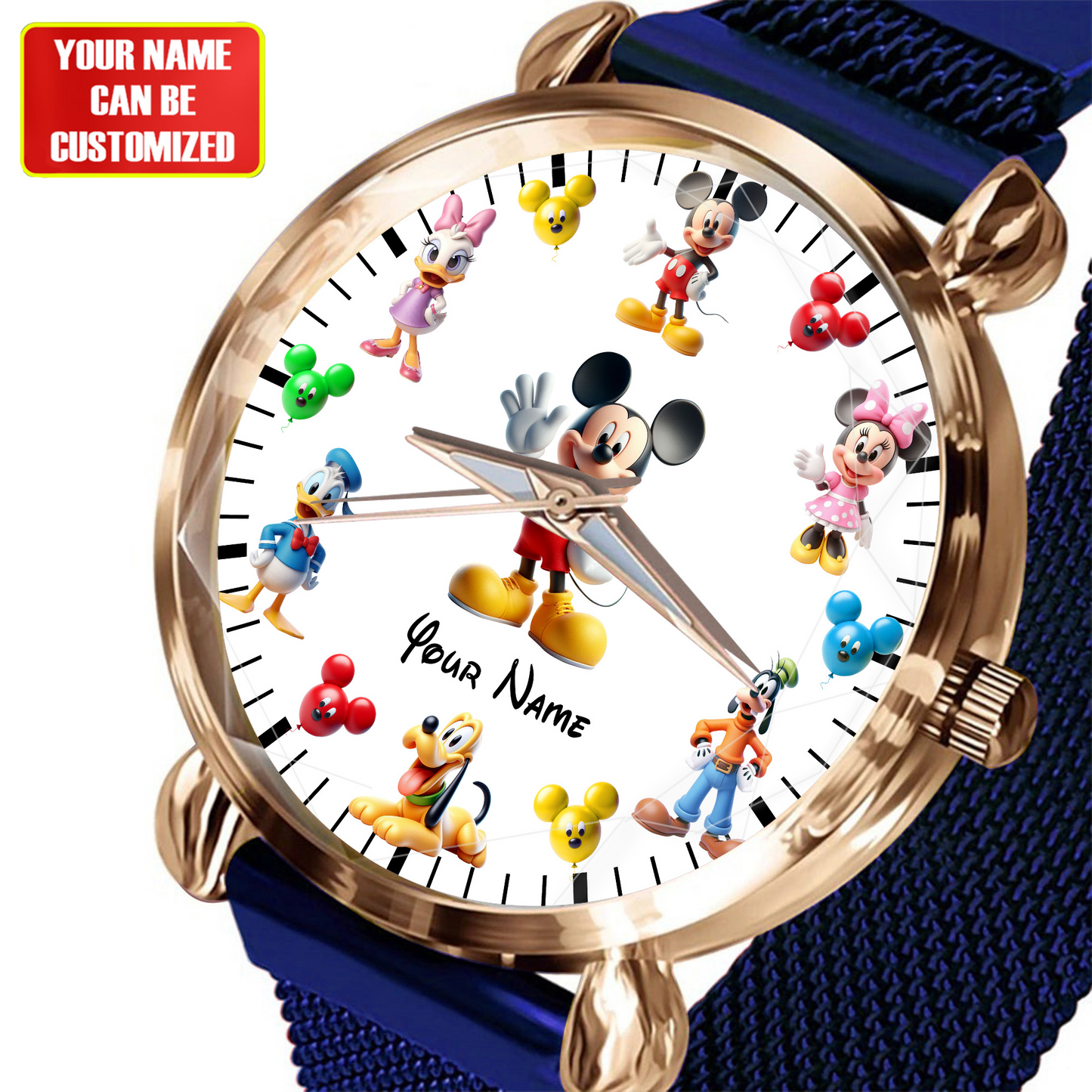 Magical Moments - Personalized Mouse Women Hand Watch