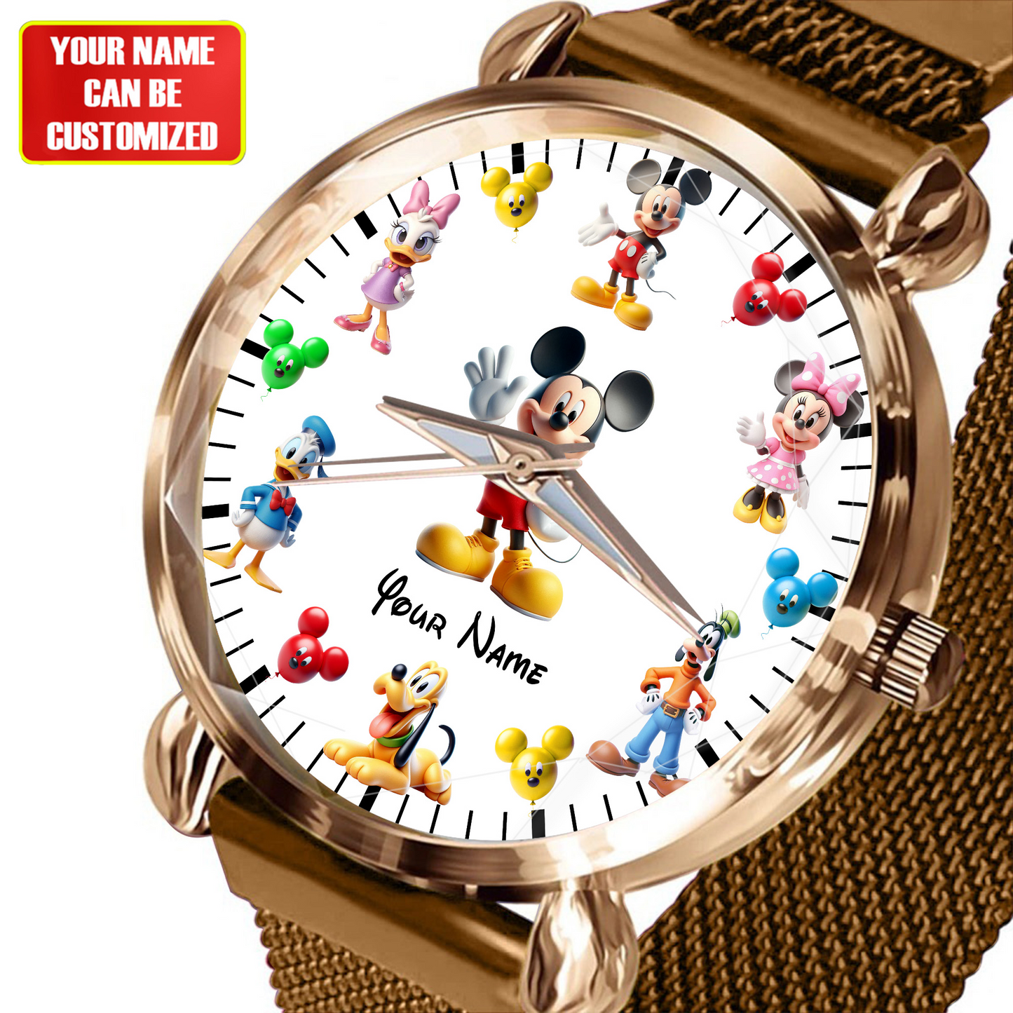 Magical Moments - Personalized Mouse Women Hand Watch