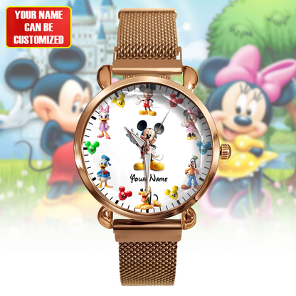 Magical Moments - Personalized Mouse Women Hand Watch
