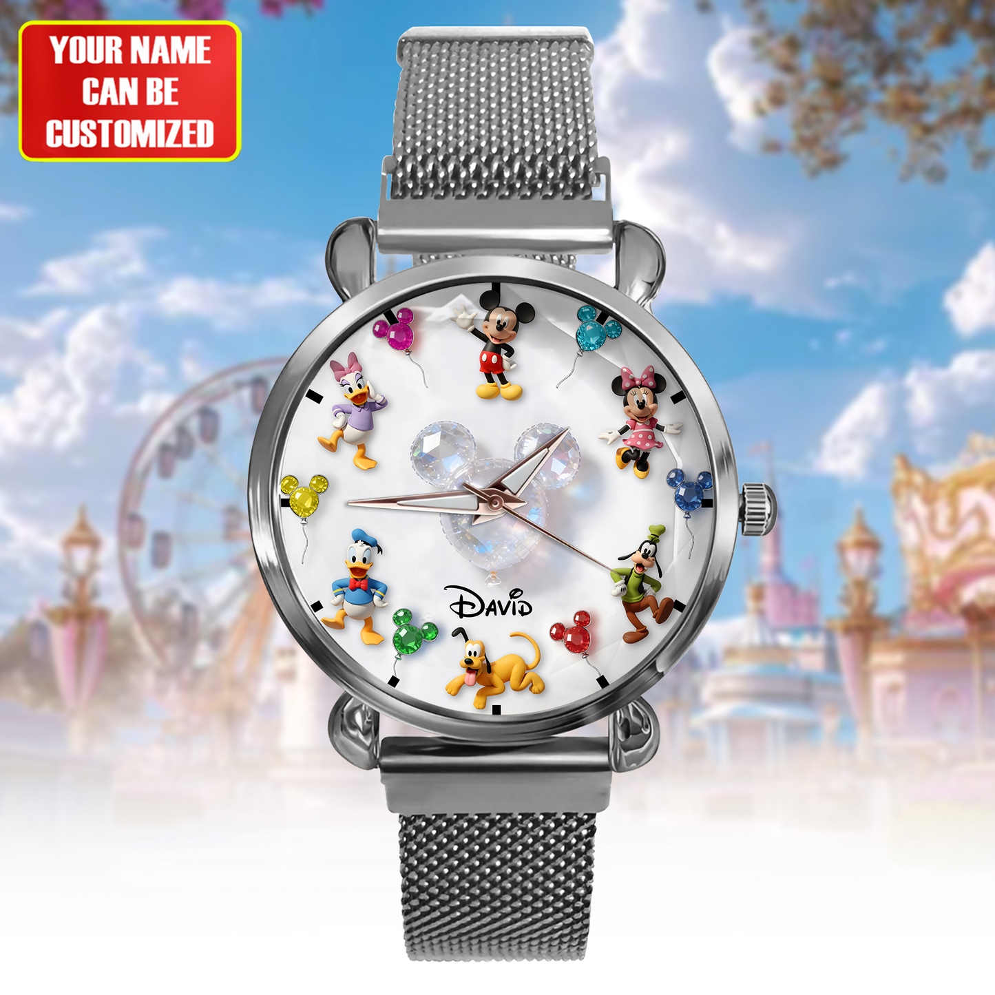 Magical Time - Personalized Mouse Women Hand Watch