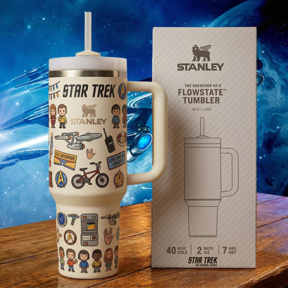 Galactic Explorer - Personalized Space Adventure Insulated Tumbler