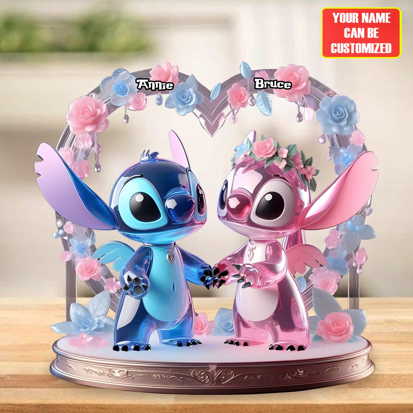Ohana Means Family - Personalized Ohana Custom Shaped Acrylic Plaque
