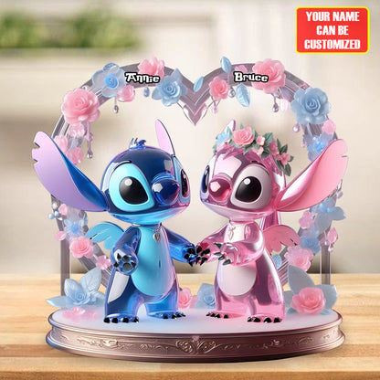 Ohana Means Family - Personalized Ohana Custom Shaped Acrylic Plaque