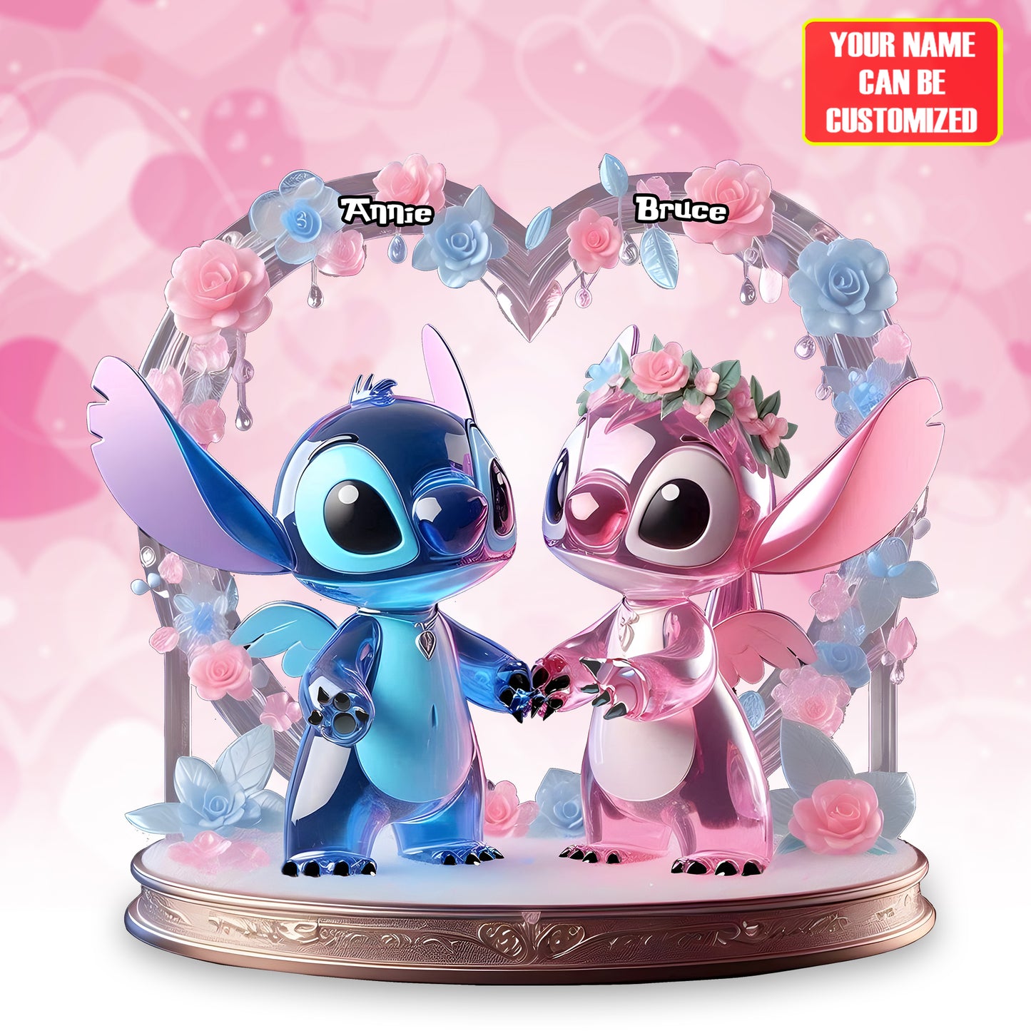 Ohana Means Family - Personalized Ohana Custom Shaped Acrylic Plaque