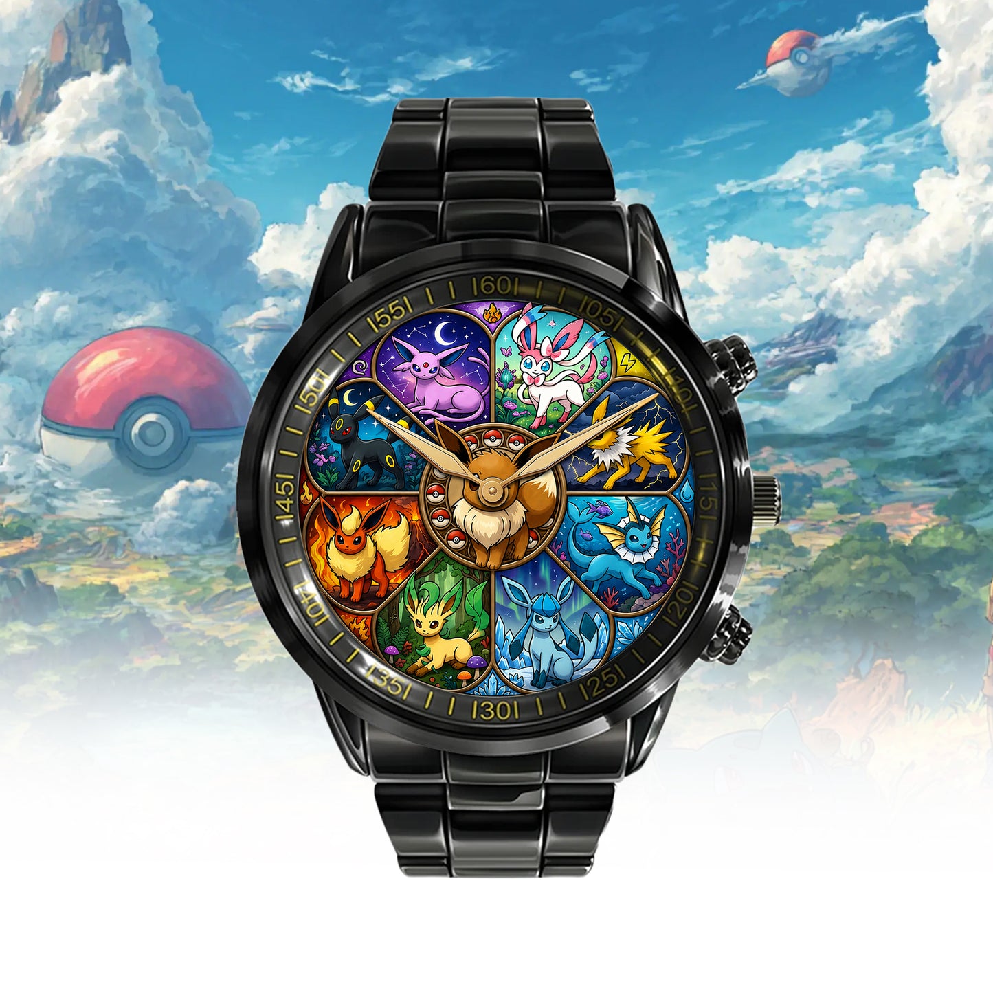 Elemental Evolution Creatures Watch – Colorful Fantasy Collector Timepiece