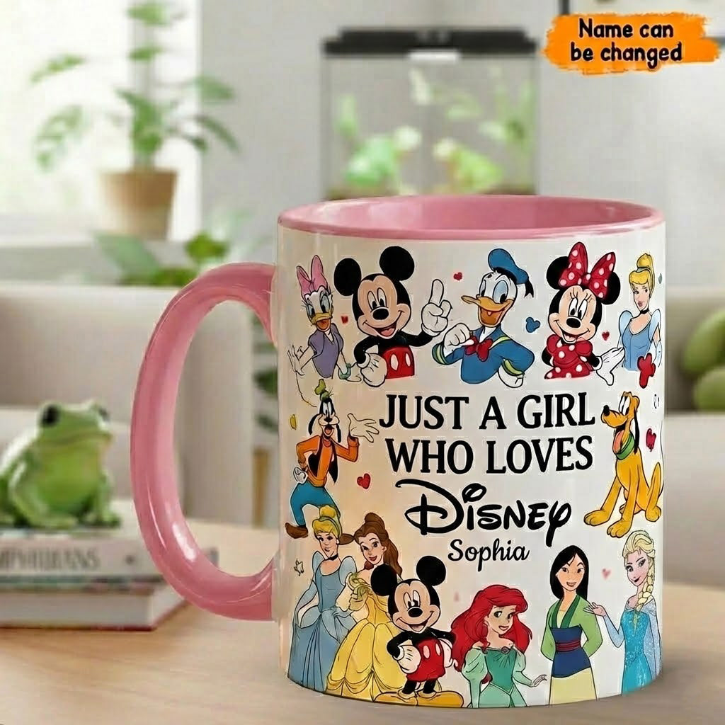 Magical Friends 1 - Personalized Mouse Accent Mug