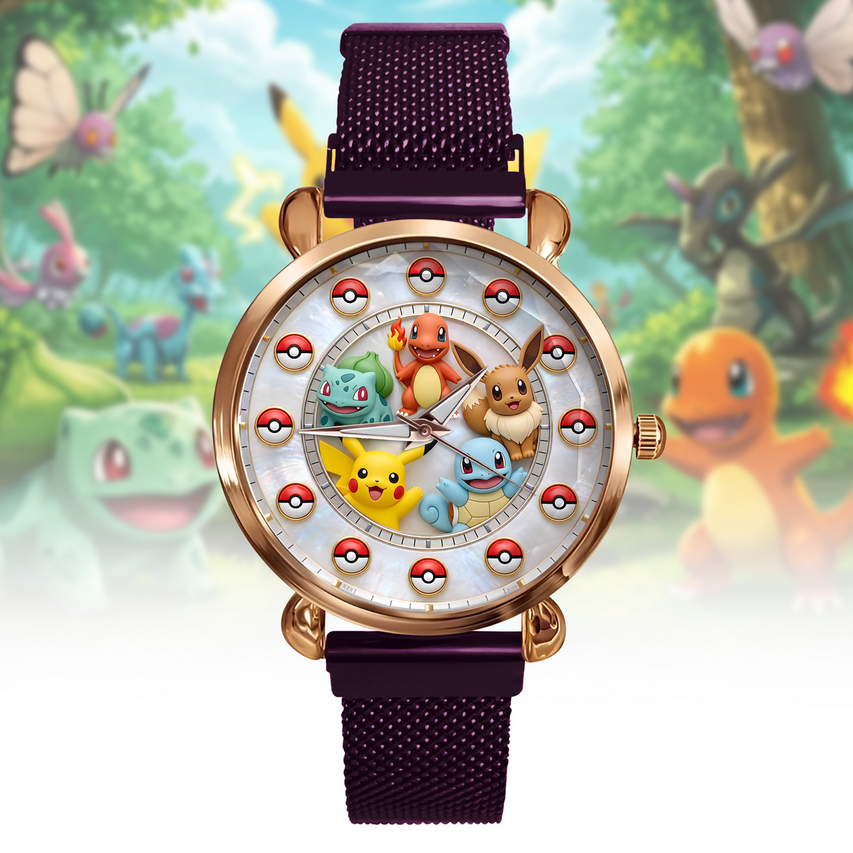 Fantasy Creature Adventure Watch – Colorful Cartoon Collector Gift
