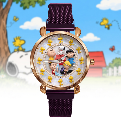Good Friends Forever Custom Watch – Retro Cartoon Style