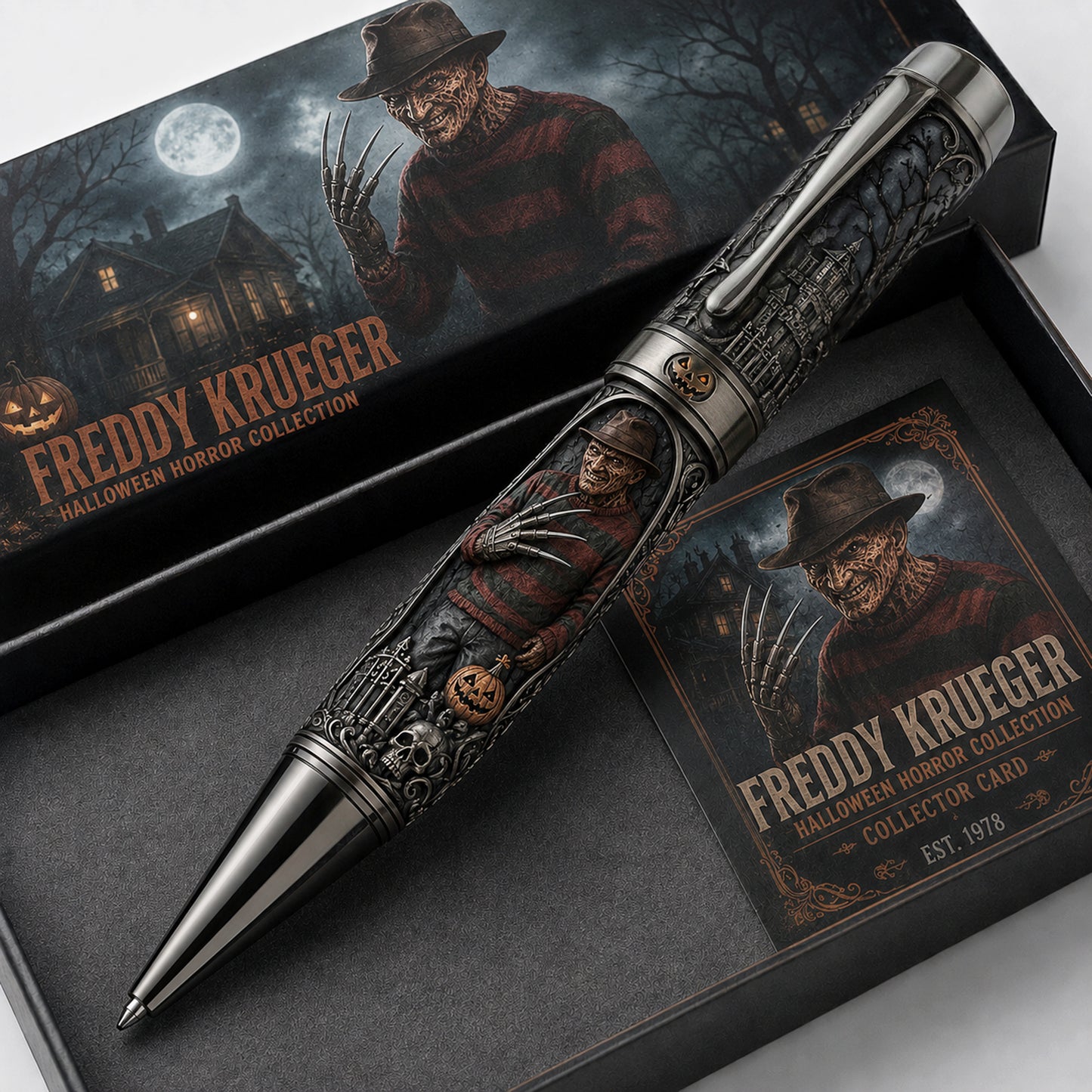 Halloween Horror Legends Collector Pen – Premium Halloween-Style Design, Gift for Horror Fans