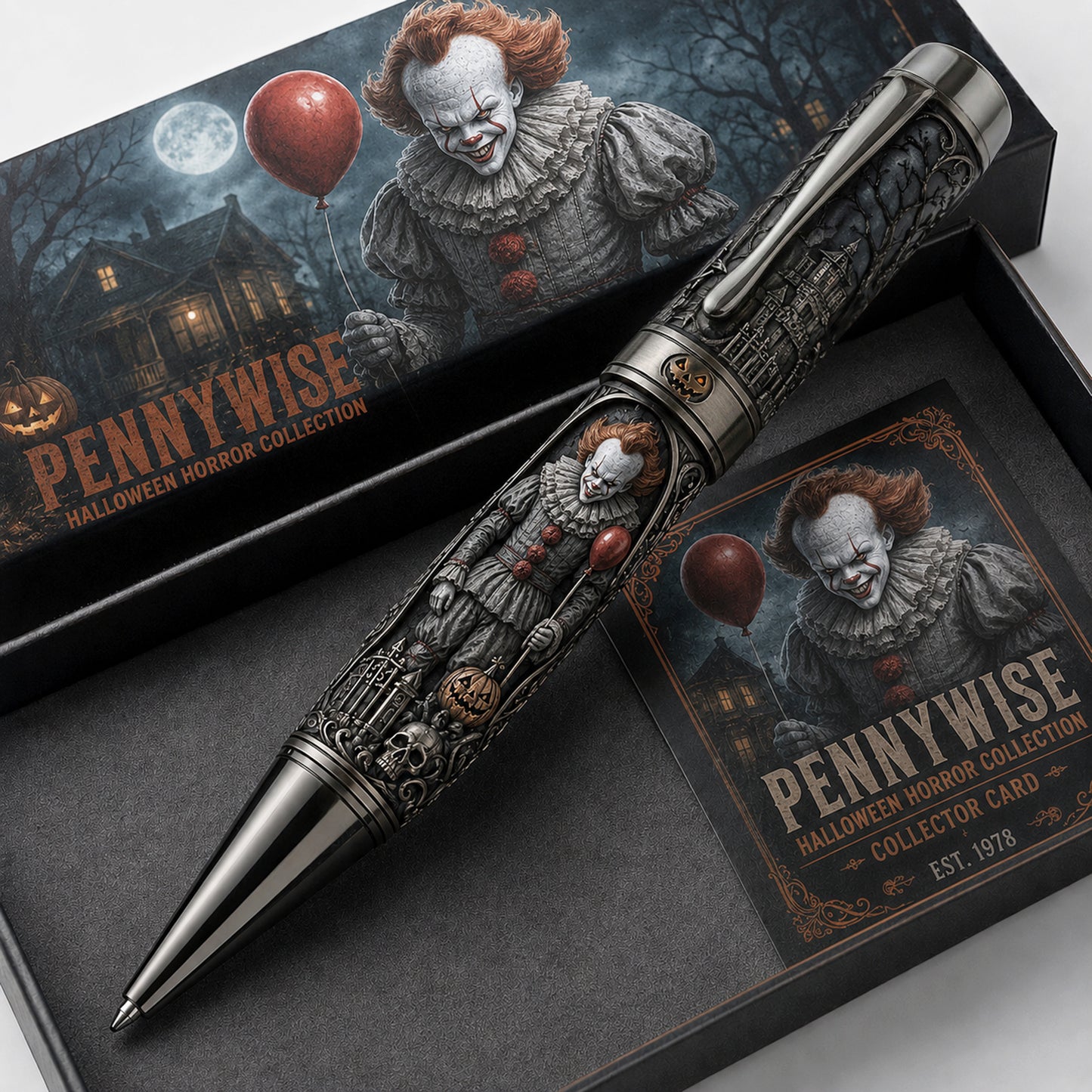 Halloween Horror Legends Collector Pen – Premium Halloween-Style Design, Gift for Horror Fans