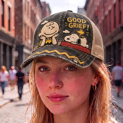 Chill Days Best Buddies - Personalized Vintage Classic Cap, Gift For Cartoon Fans