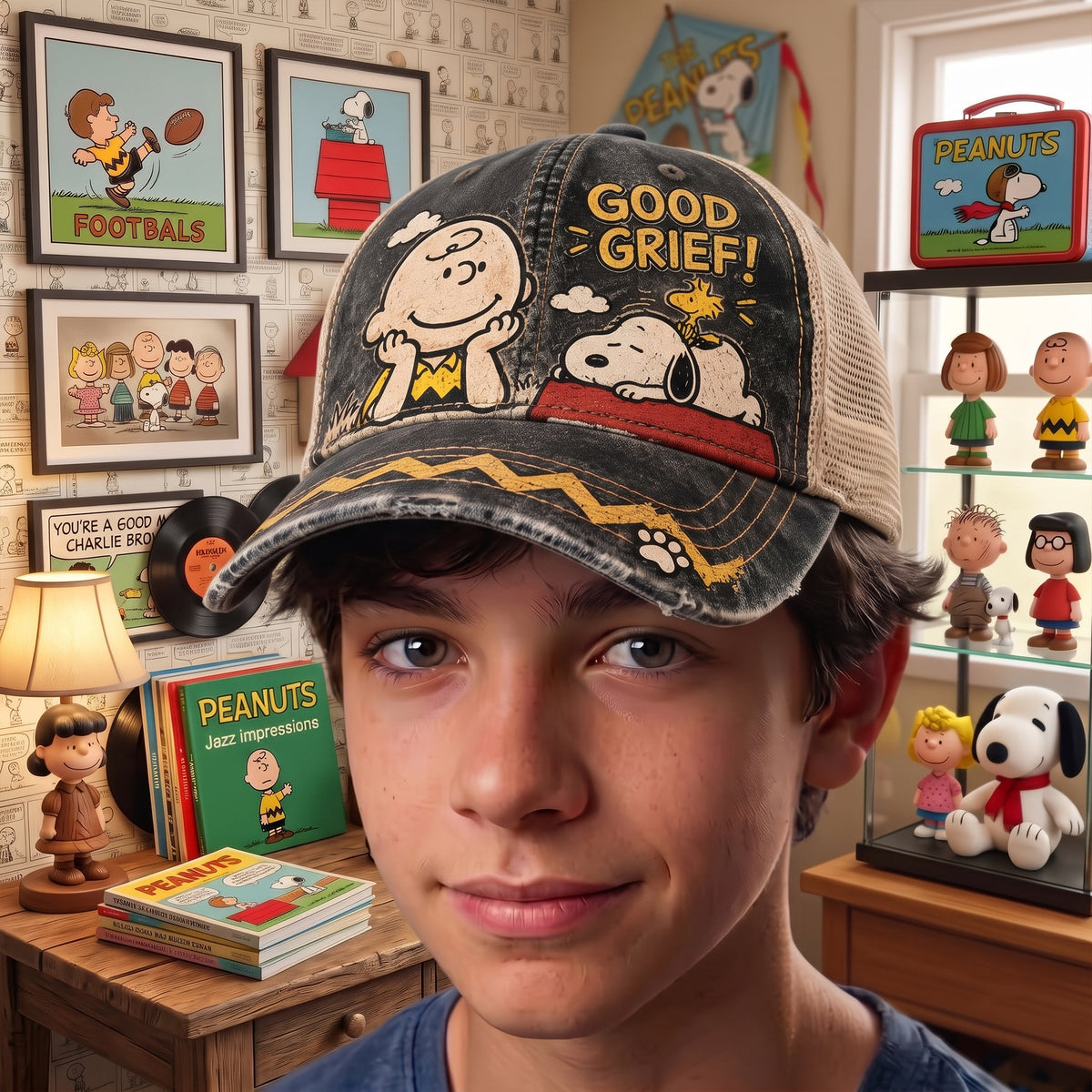 Chill Days Best Buddies - Personalized Vintage Classic Cap, Gift For Cartoon Fans