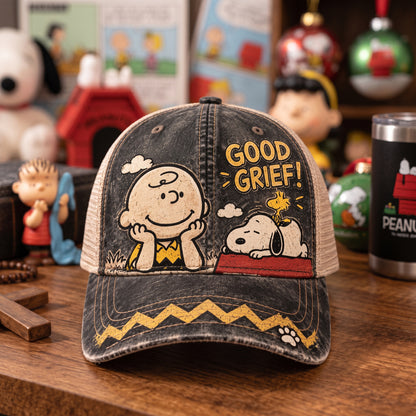 Chill Days Best Buddies - Personalized Vintage Classic Cap, Gift For Cartoon Fans