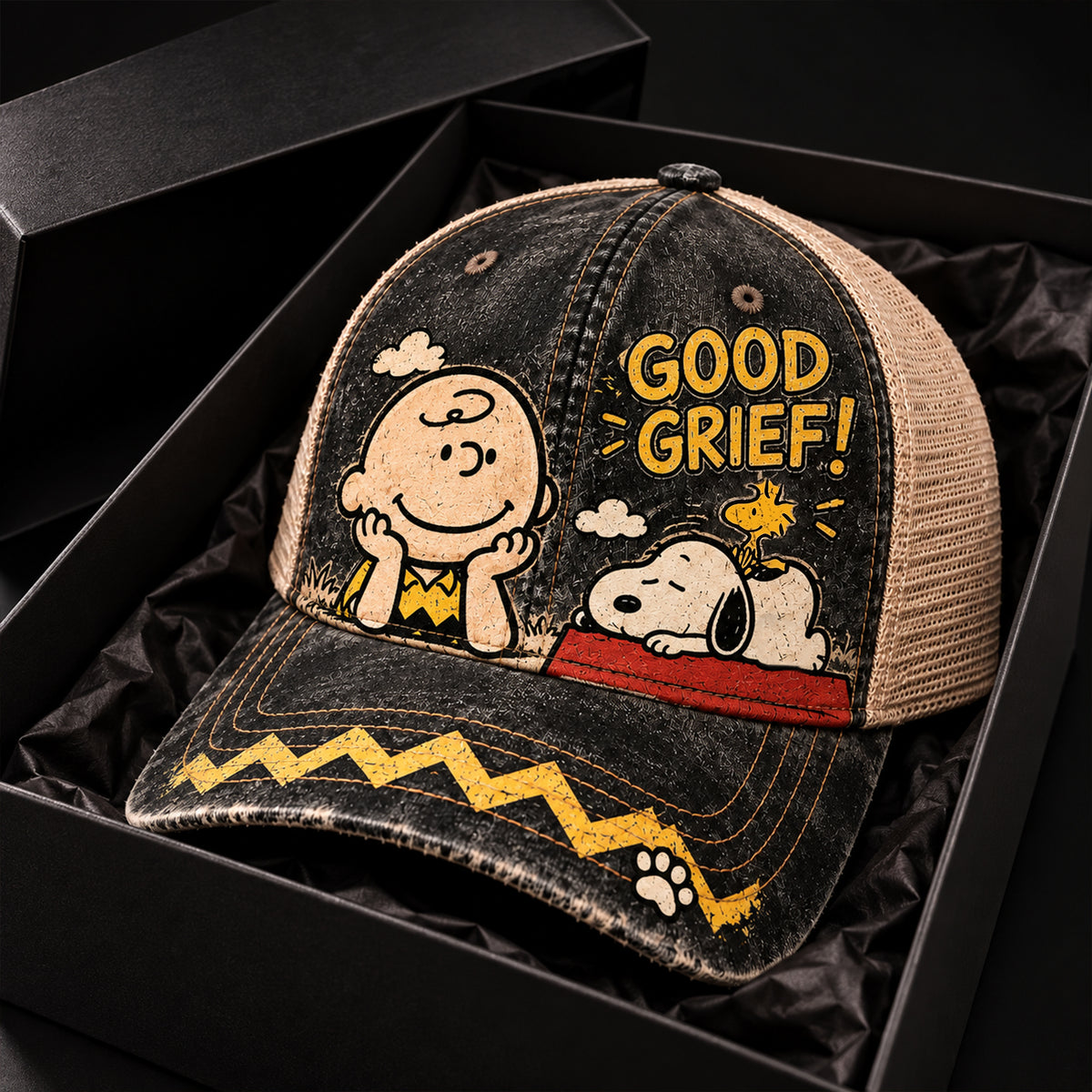 Chill Days Best Buddies - Personalized Vintage Classic Cap, Gift For Cartoon Fans