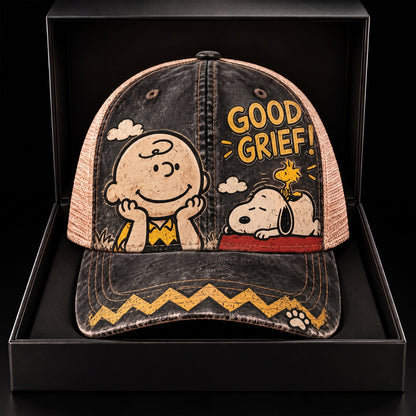 Chill Days Best Buddies - Personalized Vintage Classic Cap, Gift For Cartoon Fans