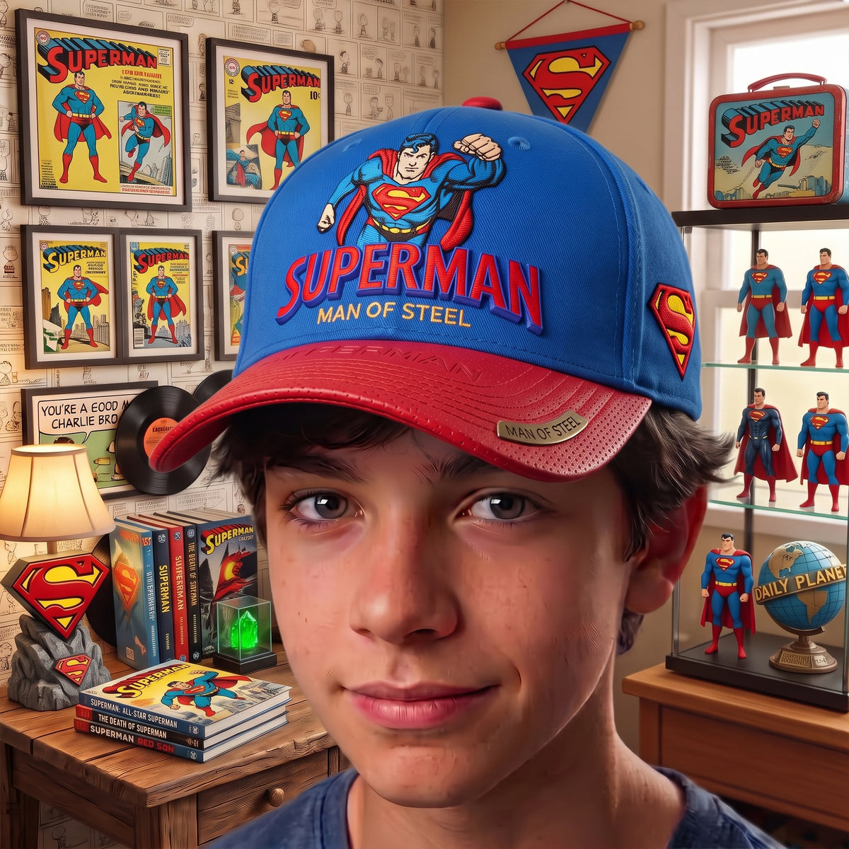 Steel Hero- Premium Superhero Classic Cap