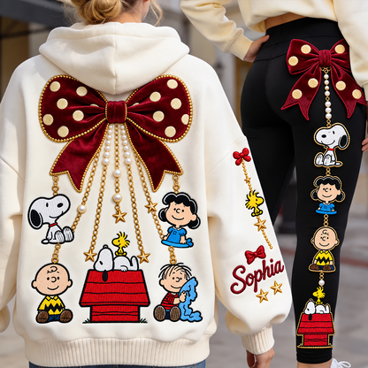 Comic Friends  - Personalized Cartoon Hoodie and Leggings