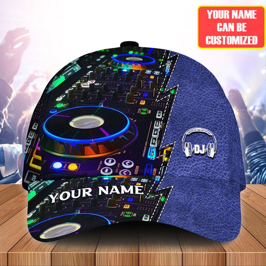 Personalized Name Disc Jockey Q6 Classic Cap Q060909