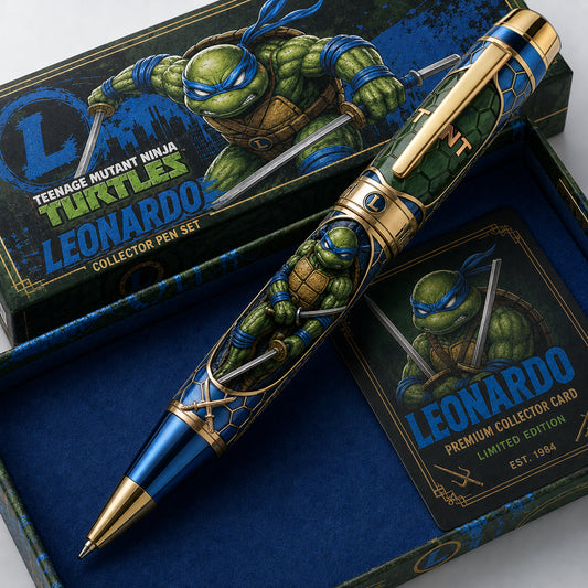 Blue Leader Collector Pen – Premium Comic-Style Design, Gift for Fans