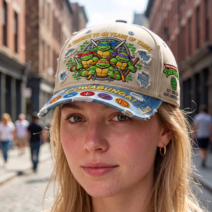 Retro Heroes Celebrate 42 Years Of Legend - Personalized Classic Cap, Gift For Movie Fans