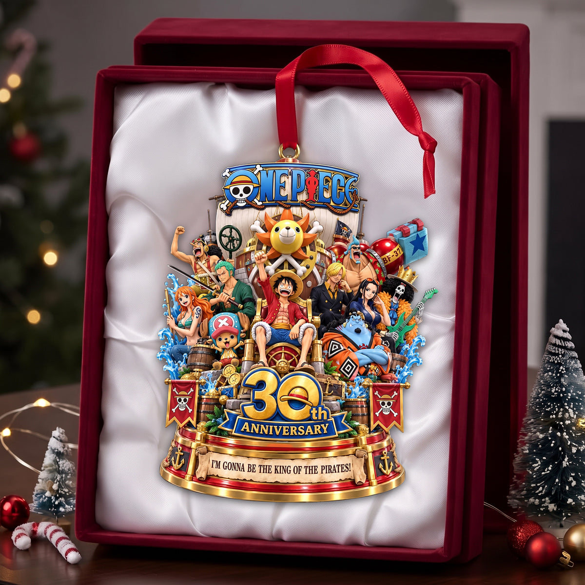 30th Anniversary Anime Ornament - Personalized Christmas Gifts
