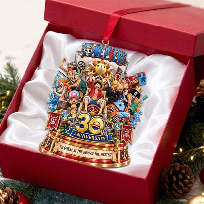 30th Anniversary Anime Ornament - Personalized Christmas Gifts