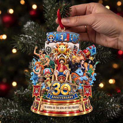 30th Anniversary Anime Ornament - Personalized Christmas Gifts