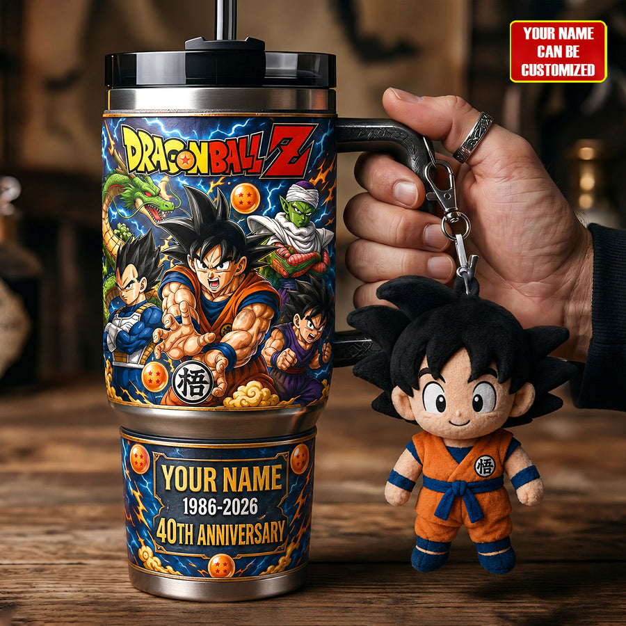 Anime Energy Warriors - Personalized Anime Insulated Tumbler