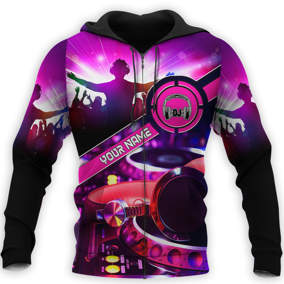 Personalized Name Disc Jockey Q78 All Over Printed Unisex Shirt Q260804