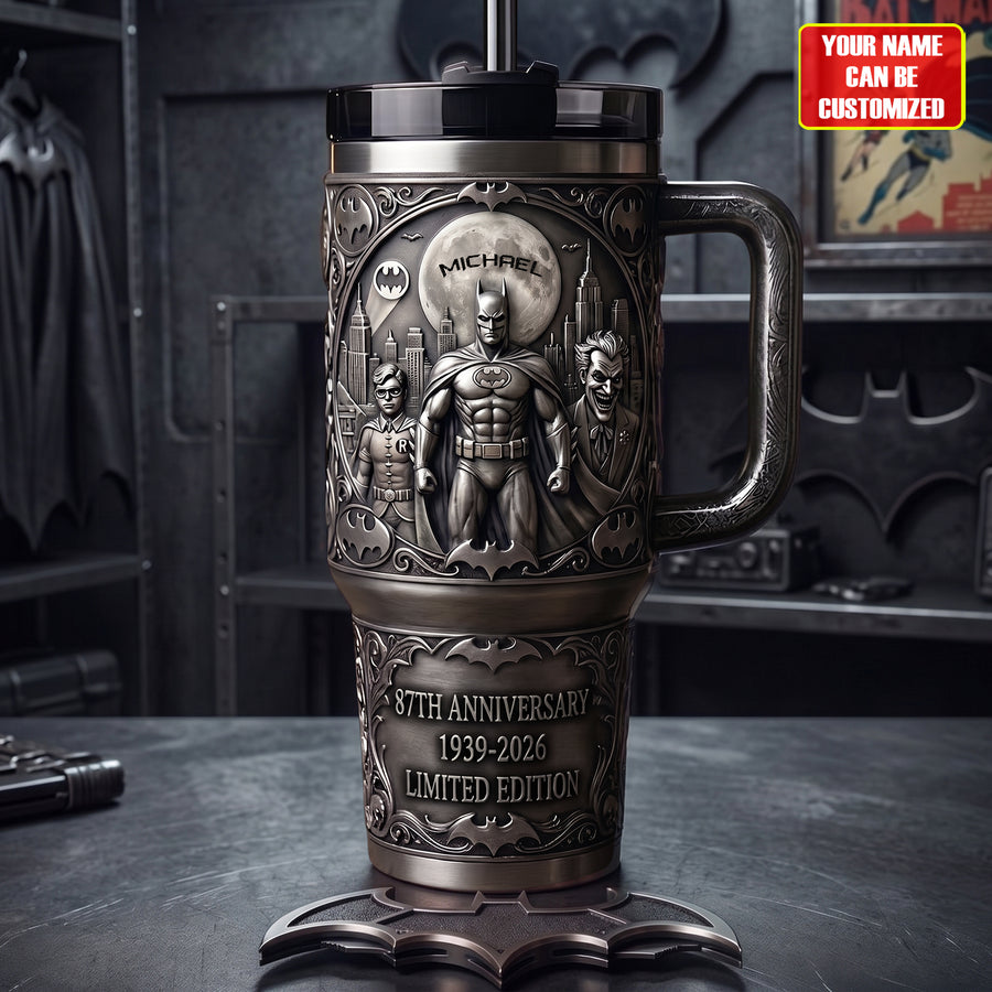 87TH Anniversary - Personalized Gothic Knight Insulated Tumbler