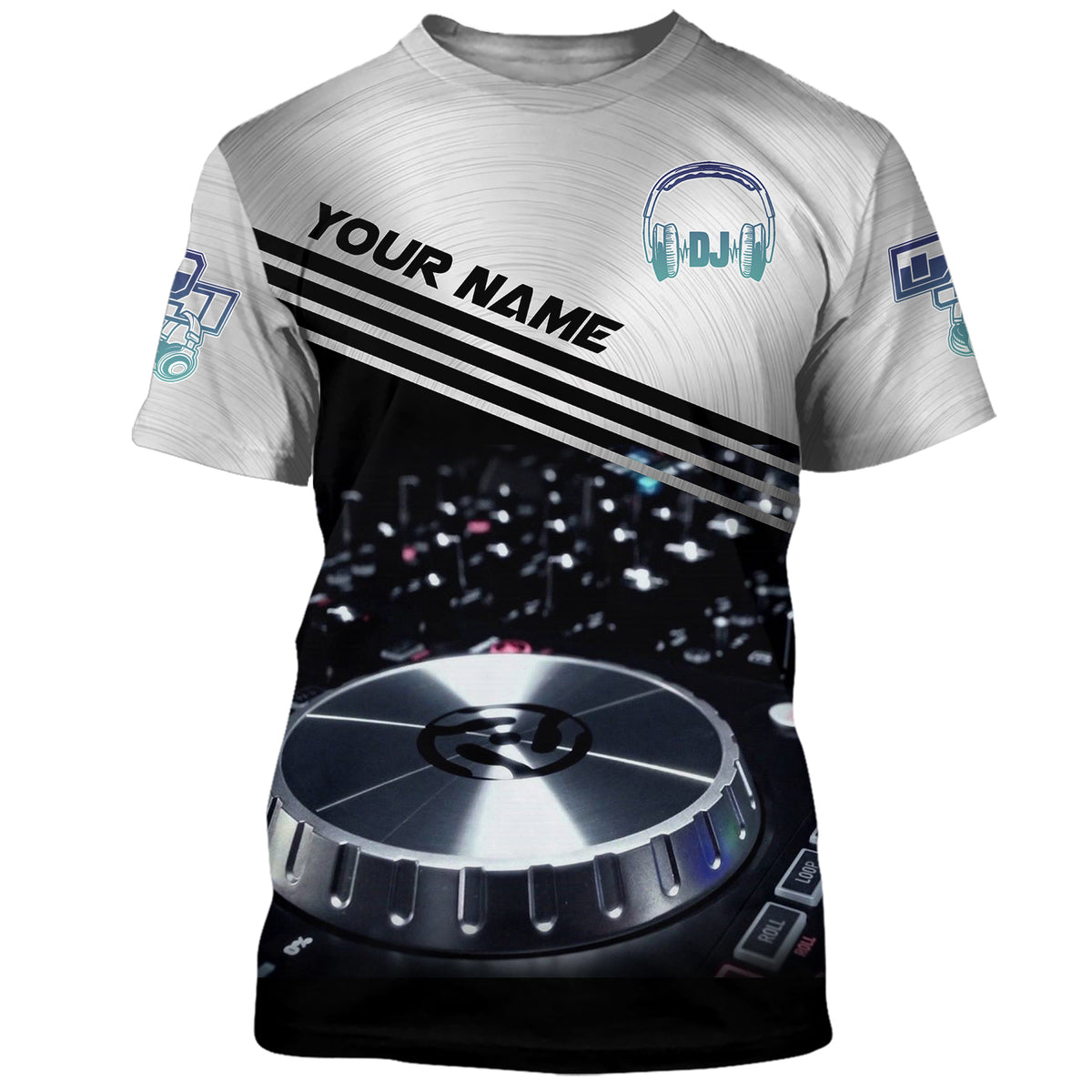 Personalized Name Disc Jockey Q86 All Over Printed Unisex Shirt Q290301