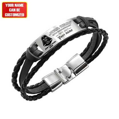 Dark Side 50TH Personalized Handmade Bracelet Gift For Fans