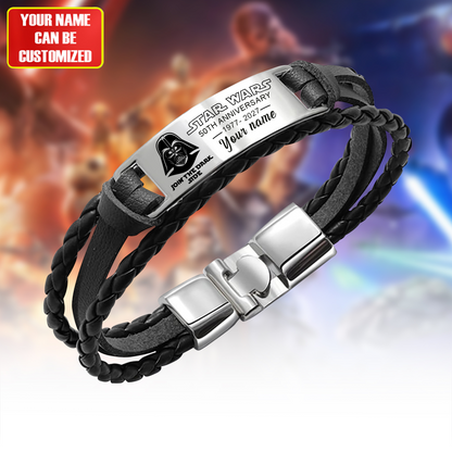 Dark Side 50TH Personalized Handmade Bracelet Gift For Fans