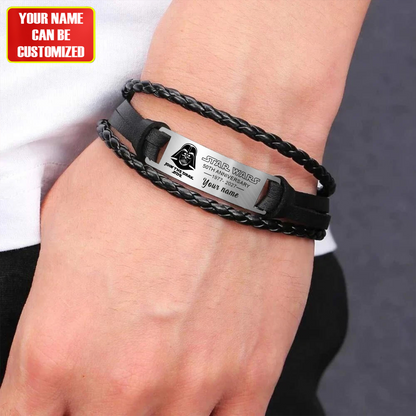 Dark Side 50TH Personalized Handmade Bracelet Gift For Fans