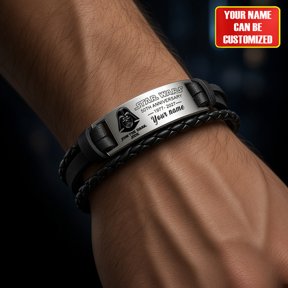Dark Side 50TH Personalized Handmade Bracelet Gift For Fans