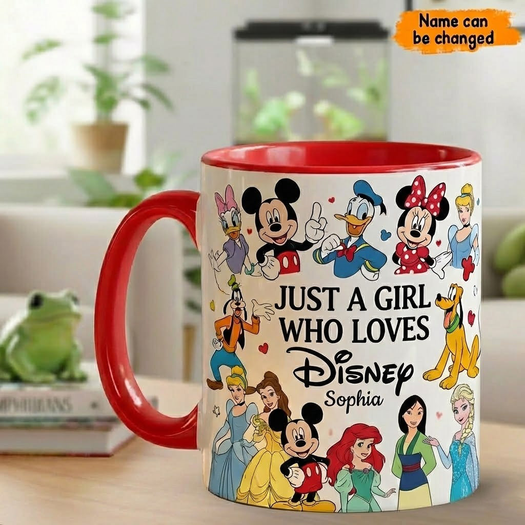 Magical Friends 1 - Personalized Mouse Accent Mug