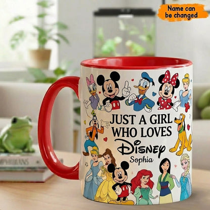 Magical Friends 1 - Personalized Mouse Accent Mug