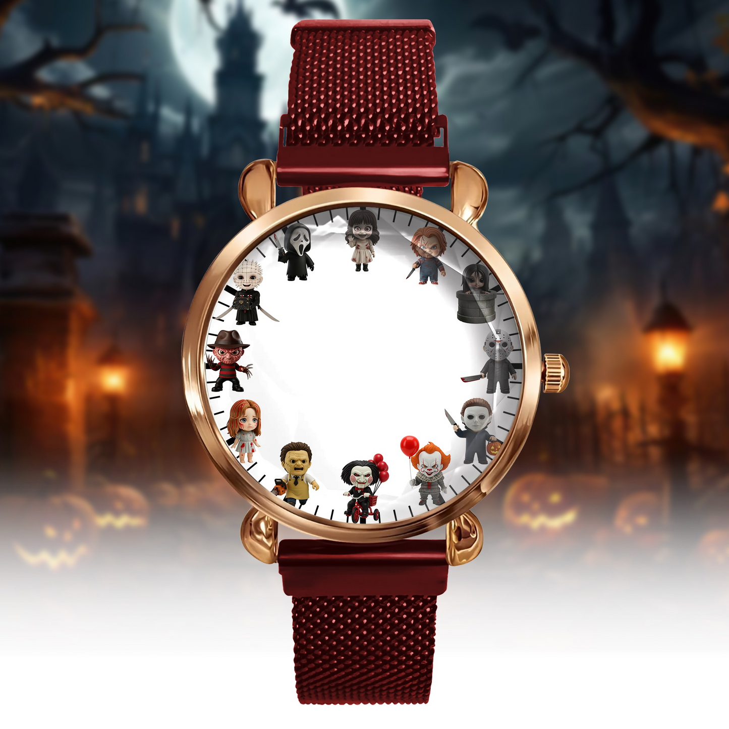 Horror Characters - Personalized Horror Icons Hand Watch