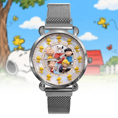 Good Friends Forever Custom Watch – Retro Cartoon Style