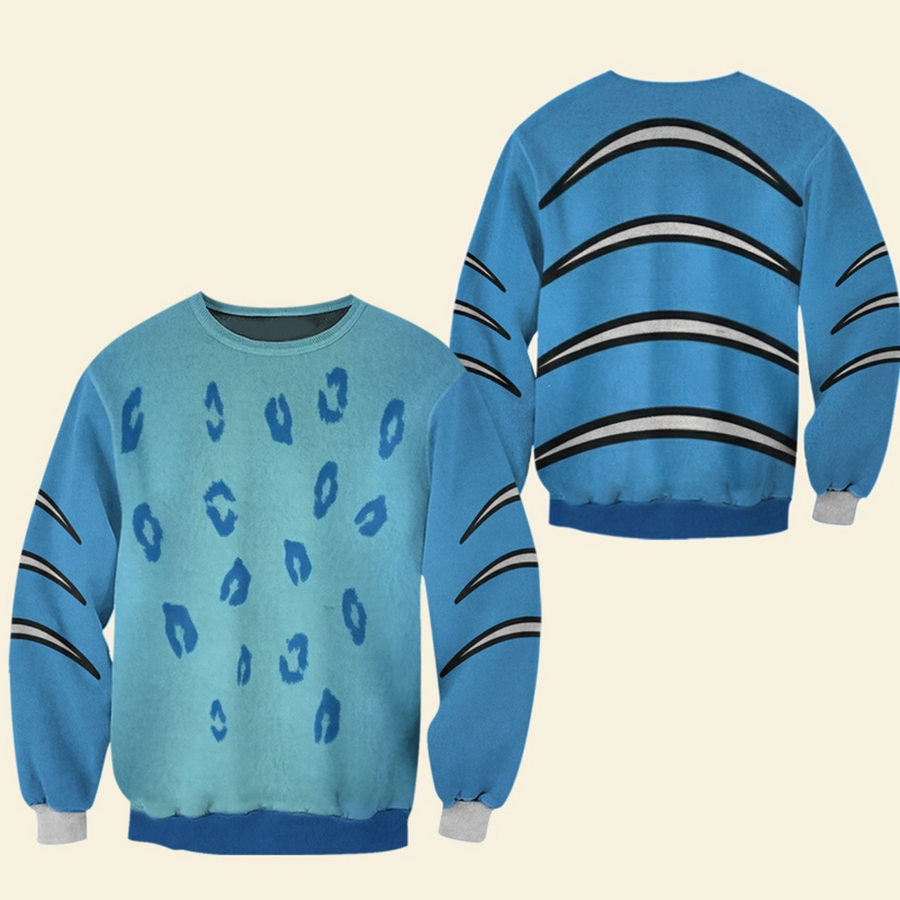 Shadow Claw 3D Sweatshirt – Personalized Gifts for Animation Fans