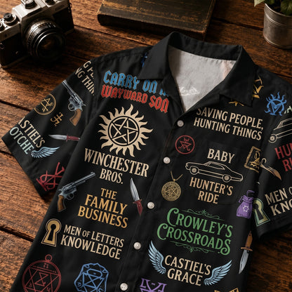 Paranormal Hunter Hawaii Shirt Beach Short