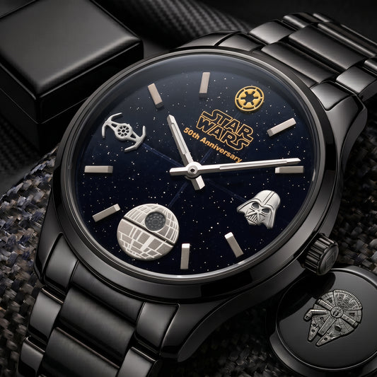 Dark Galaxy - Personalized The Force Luxury Alloy Quartz Watch