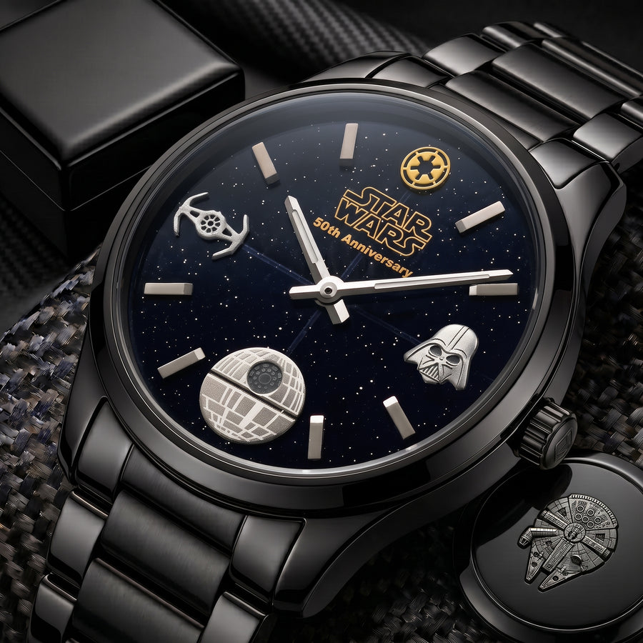 Dark Galaxy - Personalized The Force Luxury Alloy Quartz Watch