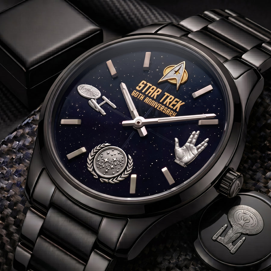 Final Frontier - Personalized Galactic Explorer Luxury Alloy Quartz Watch